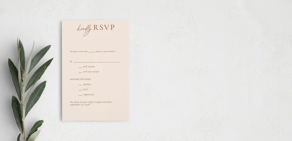 Step RSVP Postcards