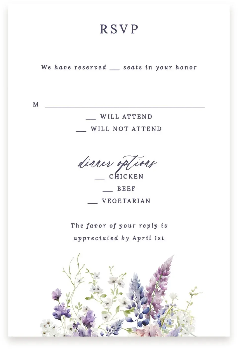 This is a  4" x 6" RSVP Postcards (Pocket Invitation) called Euphoric Frame printed in full color with Silver foil on Luxe Satin (coated) paper