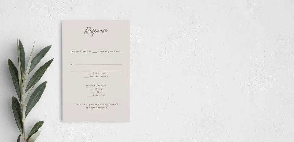 Step RSVP Postcards