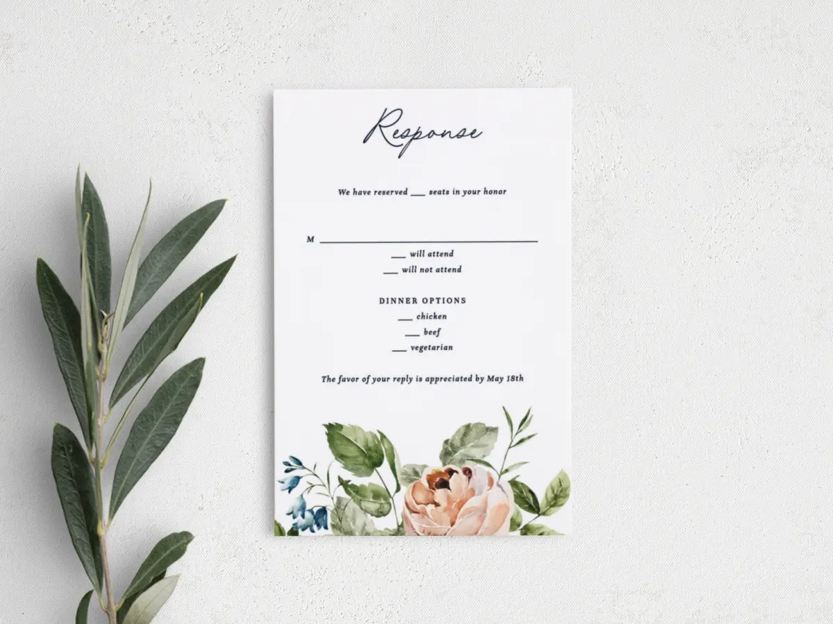 Step RSVP Postcards