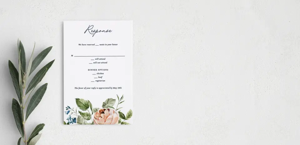Step RSVP Postcards