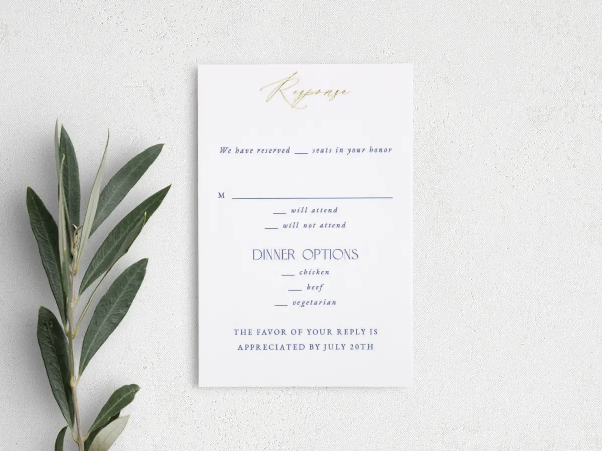 Step RSVP Postcards