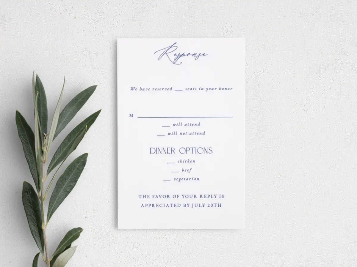 Step RSVP Postcards