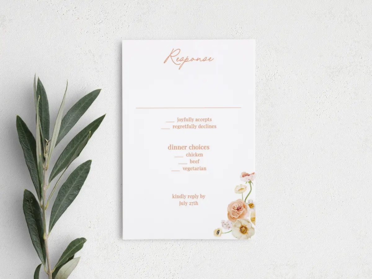 Step RSVP Postcards