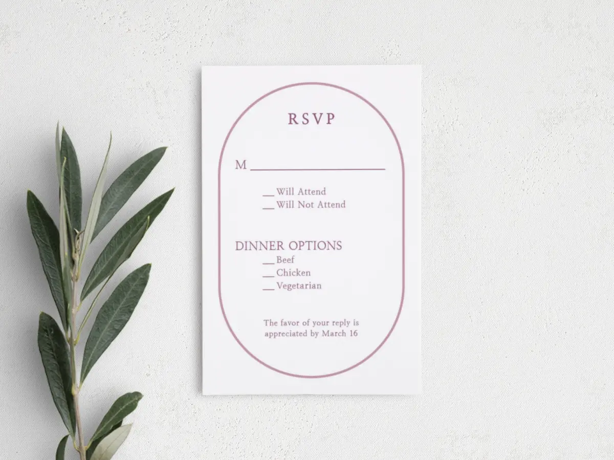 Step RSVP Postcards