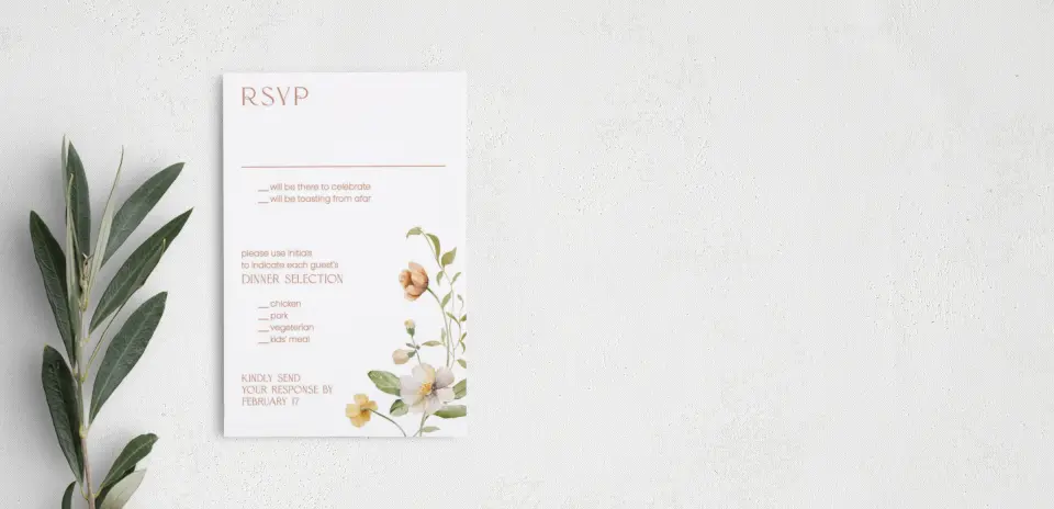 Step RSVP Postcards