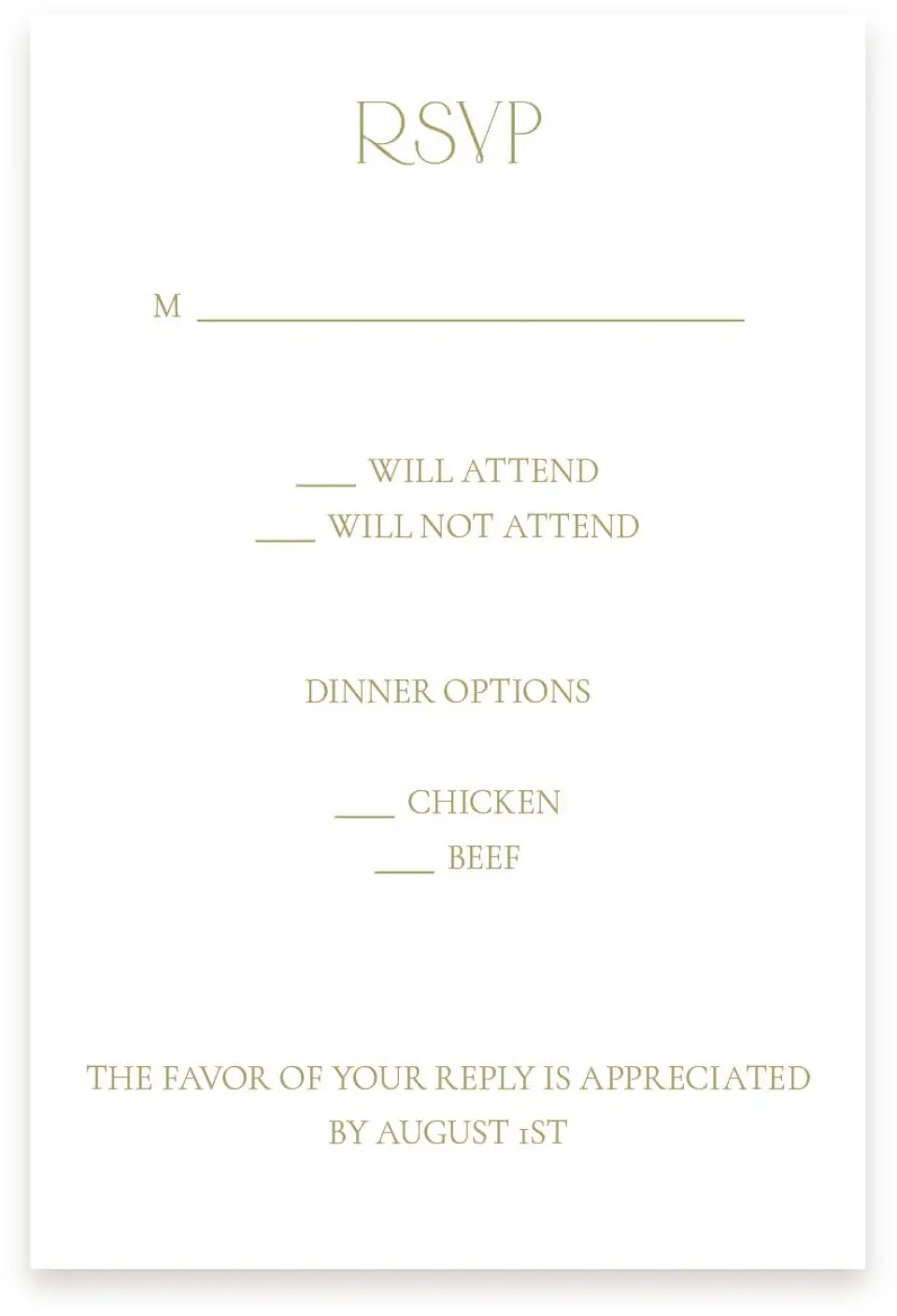 This is a  4" x 6" RSVP Postcards (Pocket Invitation) called Forever in Bloom printed in full color on Premium Smooth paper