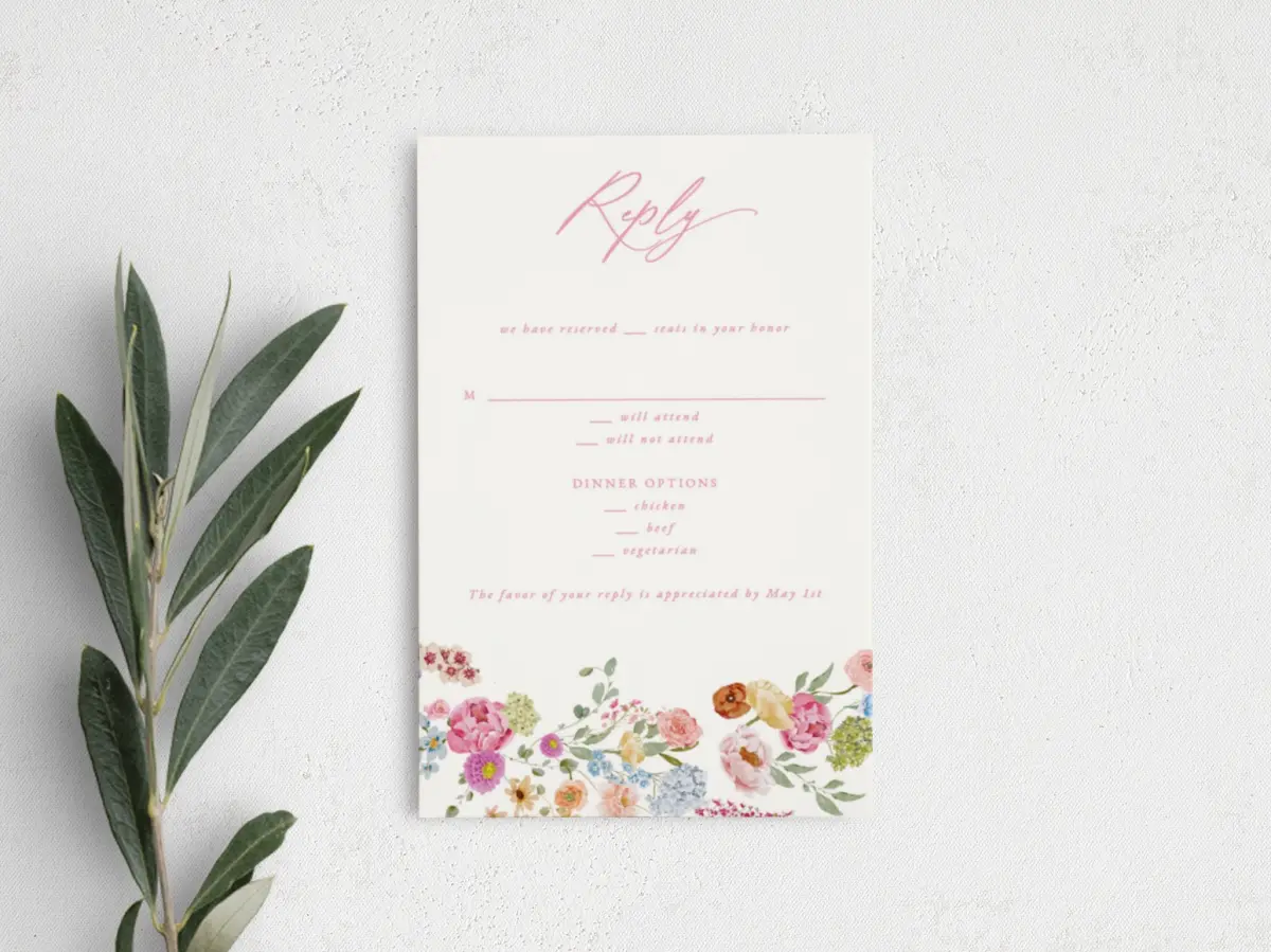 Step RSVP Postcards