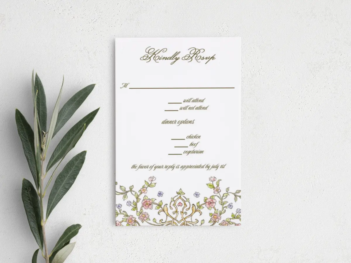 Step RSVP Postcards