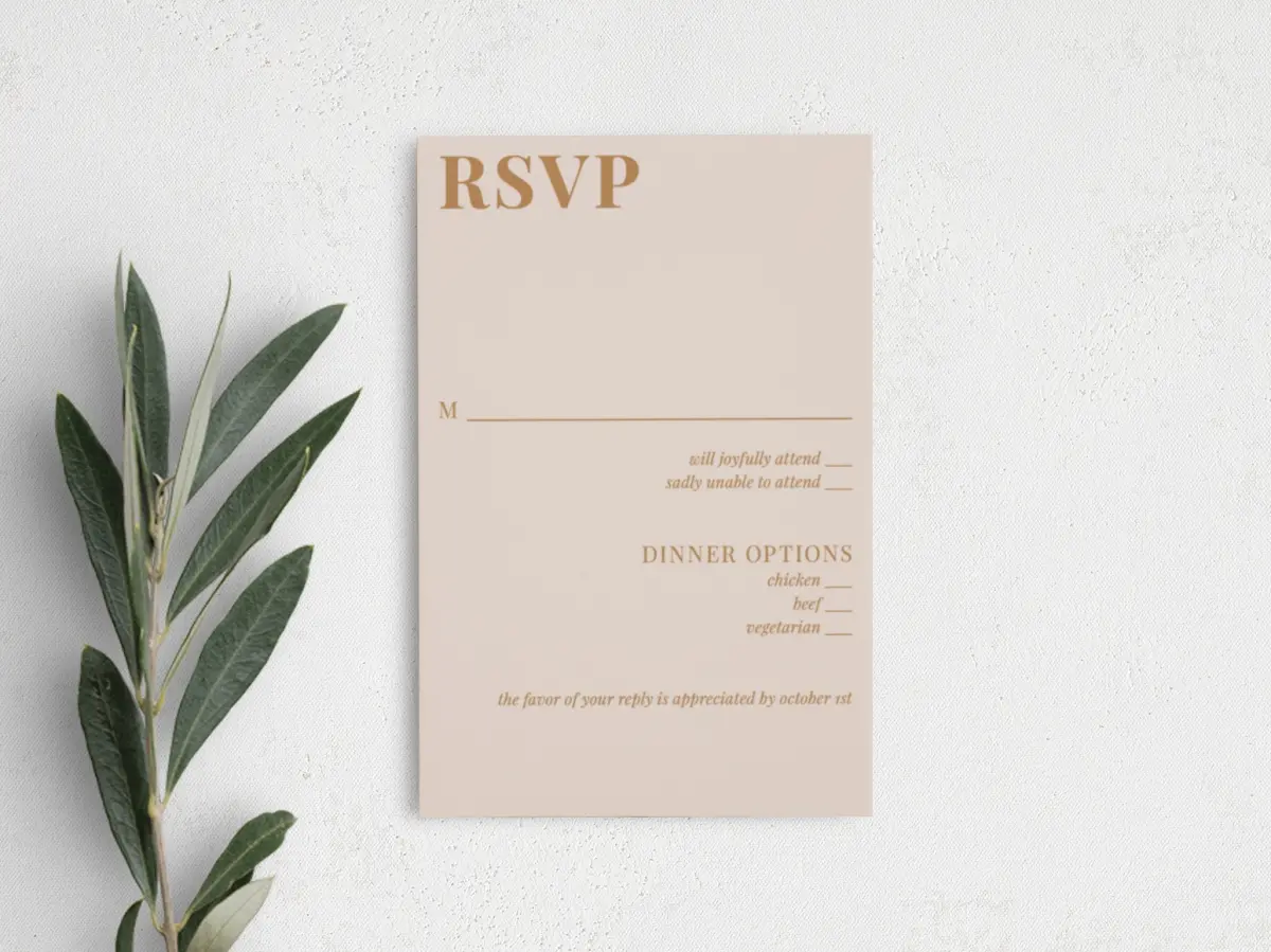 Step RSVP Postcards