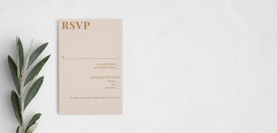 Step RSVP Postcards