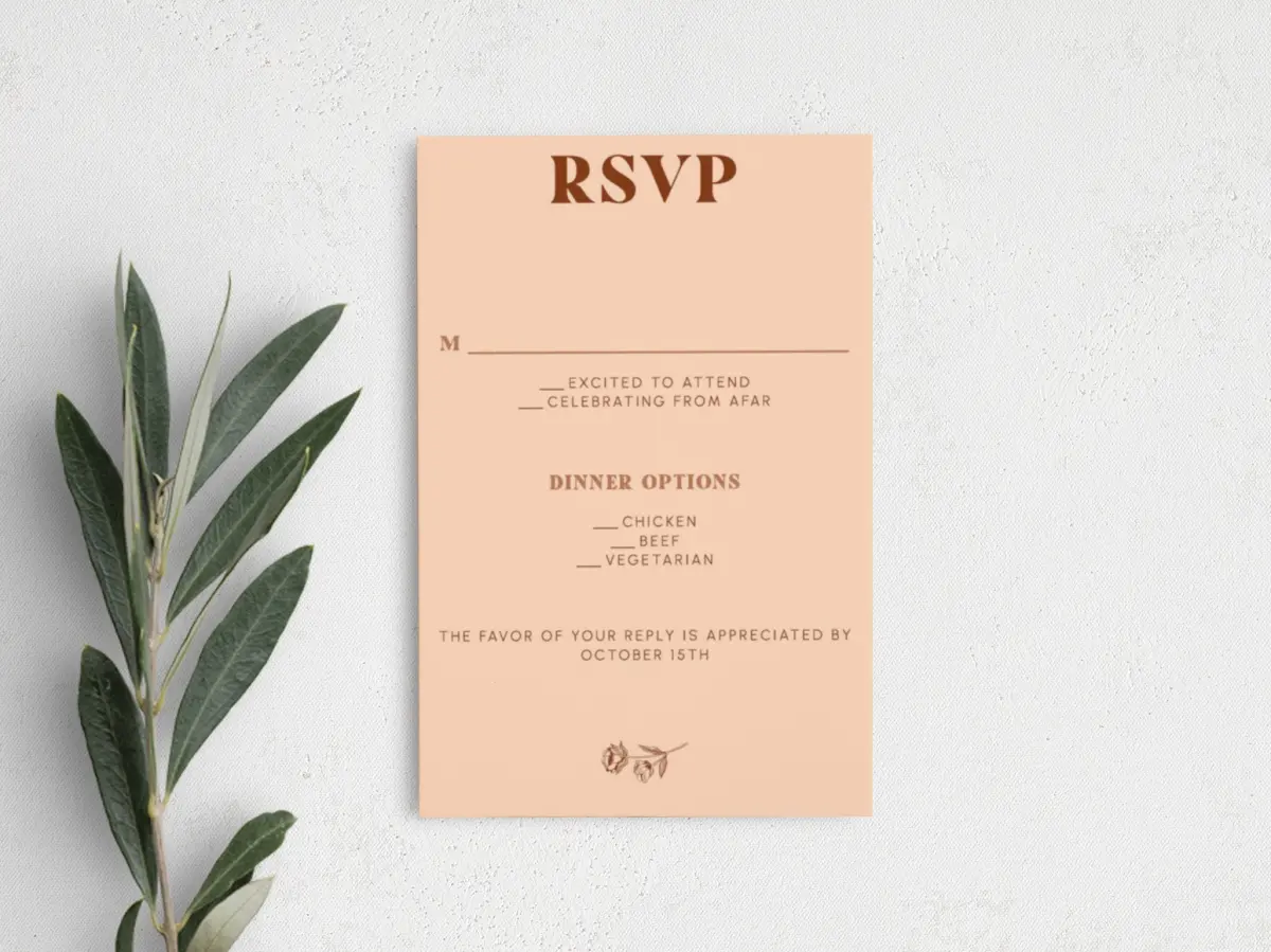 Step RSVP Postcards