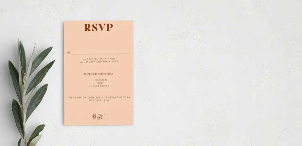 Step RSVP Postcards