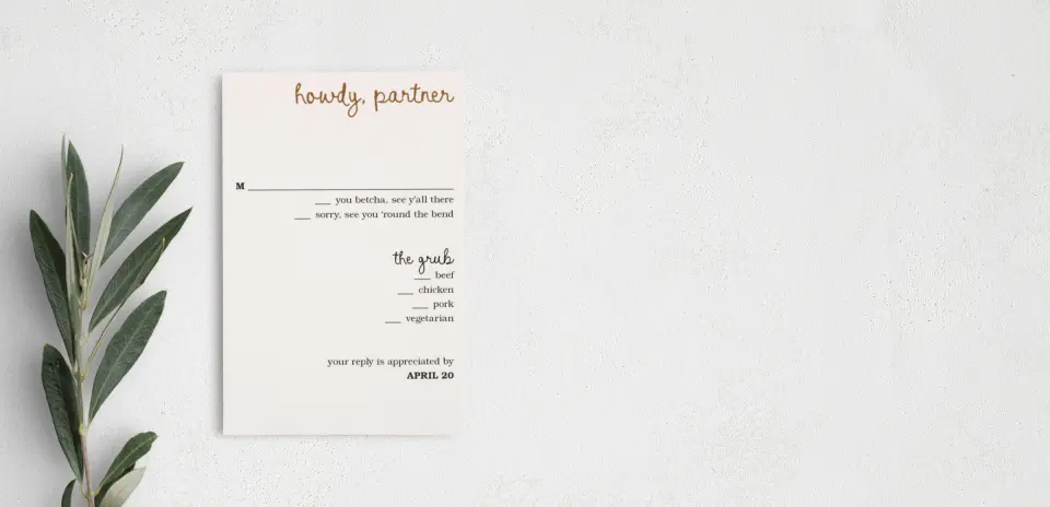 Step RSVP Postcards