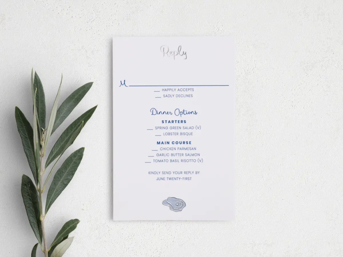 Step RSVP Postcards