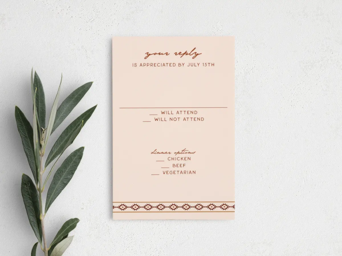 Step RSVP Postcards