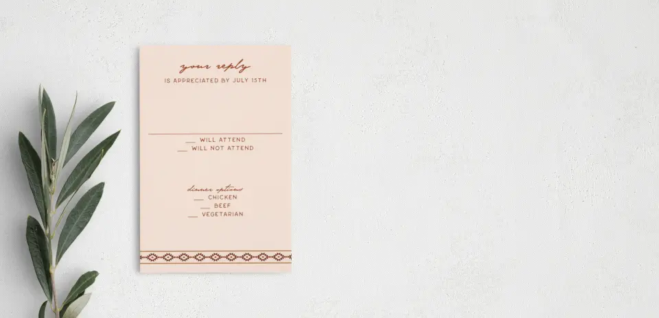 Step RSVP Postcards