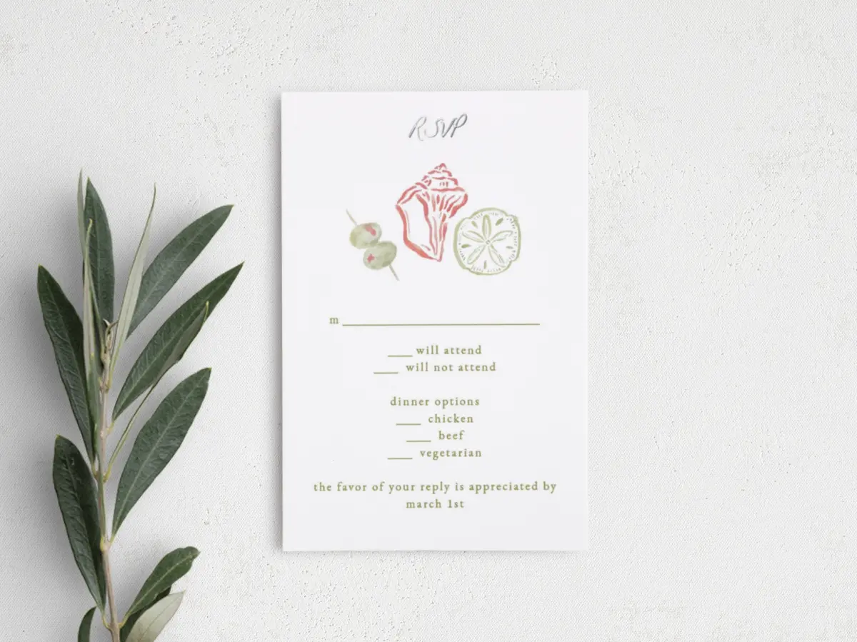 Step RSVP Postcards