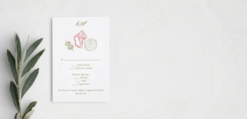 Step RSVP Postcards