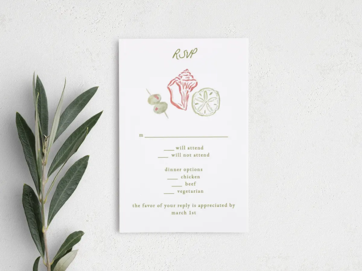 Step RSVP Postcards
