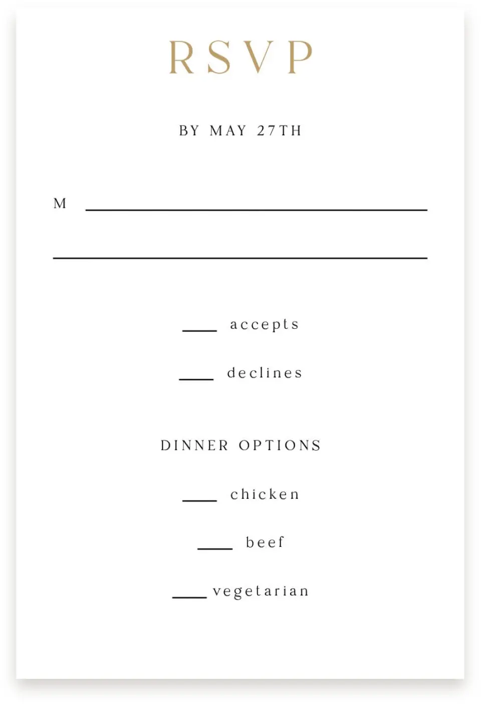 This is a  4" x 6" RSVP Postcards (Pocket Invitation) called Make an Impact printed in full color on Premium Smooth paper