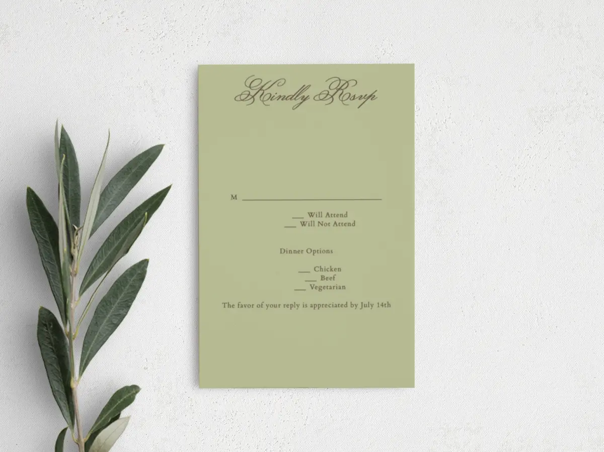 Step RSVP Postcards
