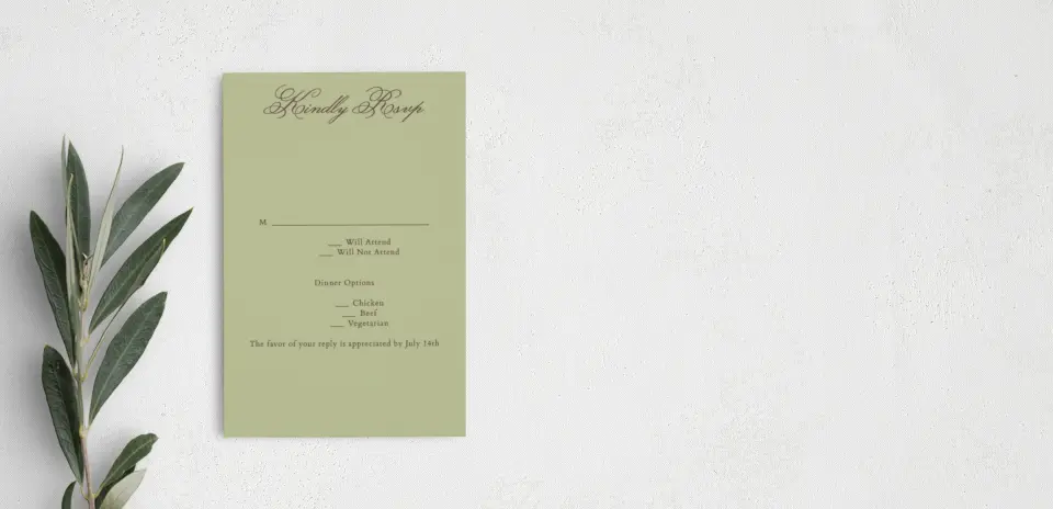 Step RSVP Postcards
