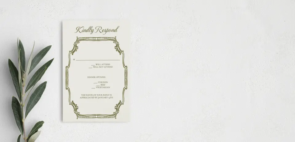 Step RSVP Postcards