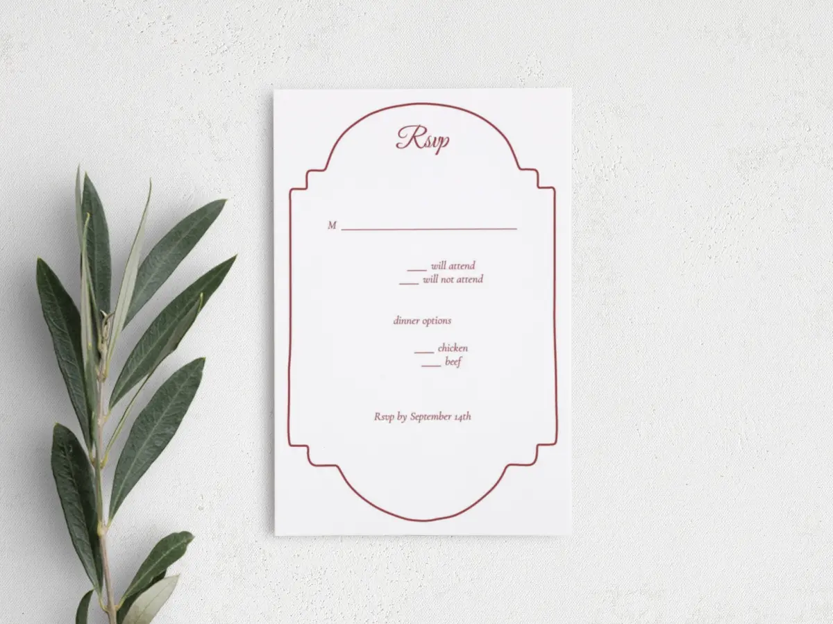 Step RSVP Postcards