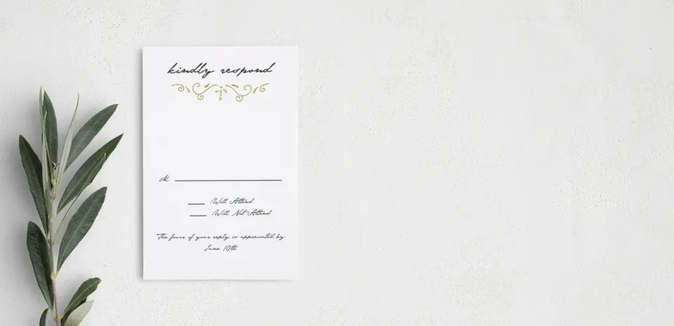 Step RSVP Postcards