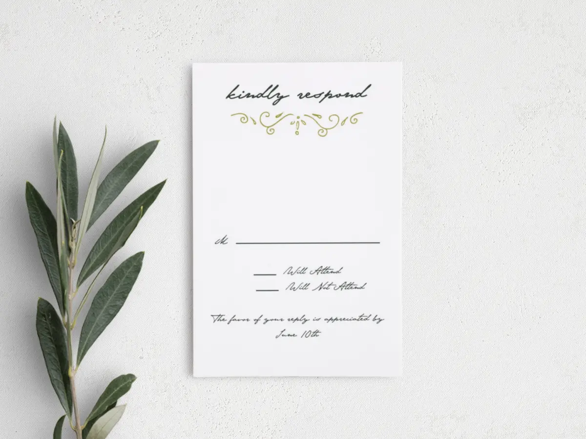 Step RSVP Postcards
