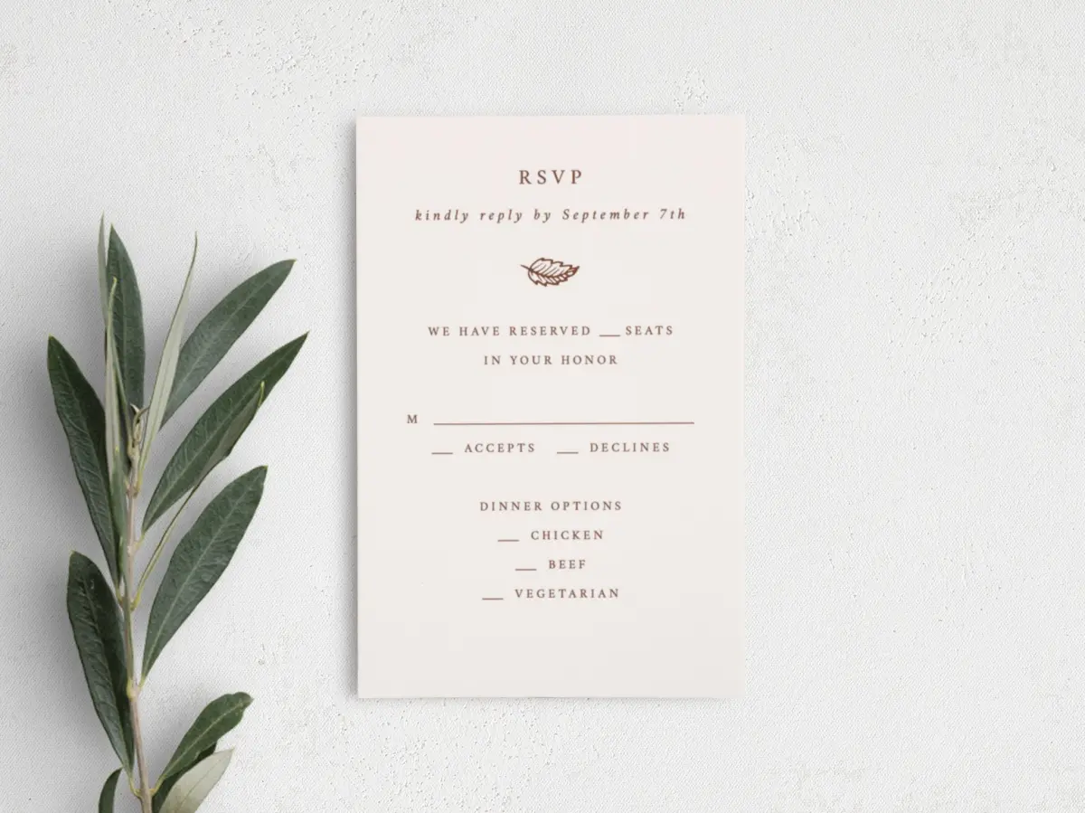 Step RSVP Postcards