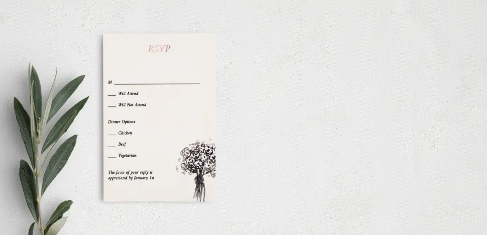 Step RSVP Postcards