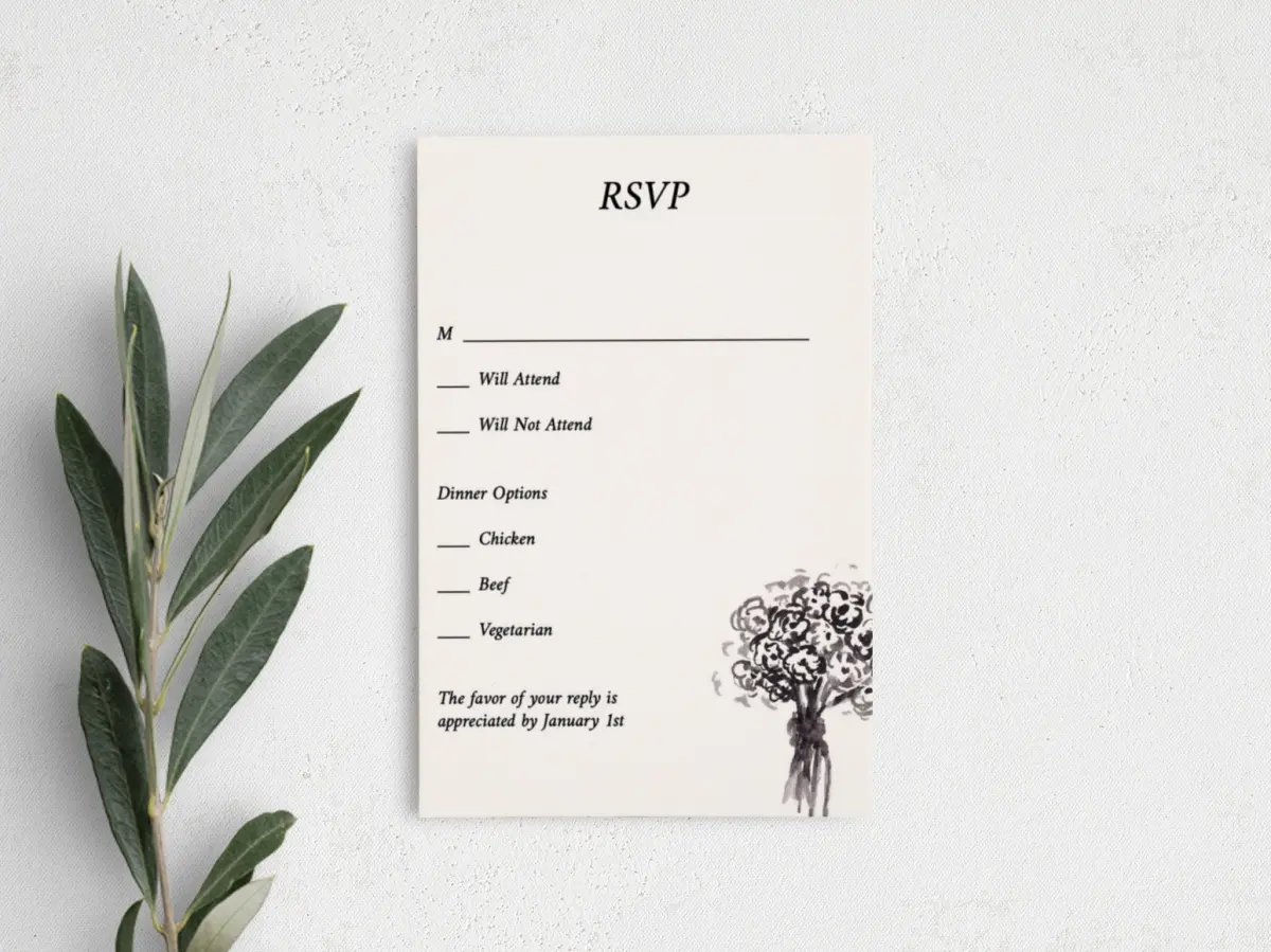 Step RSVP Postcards