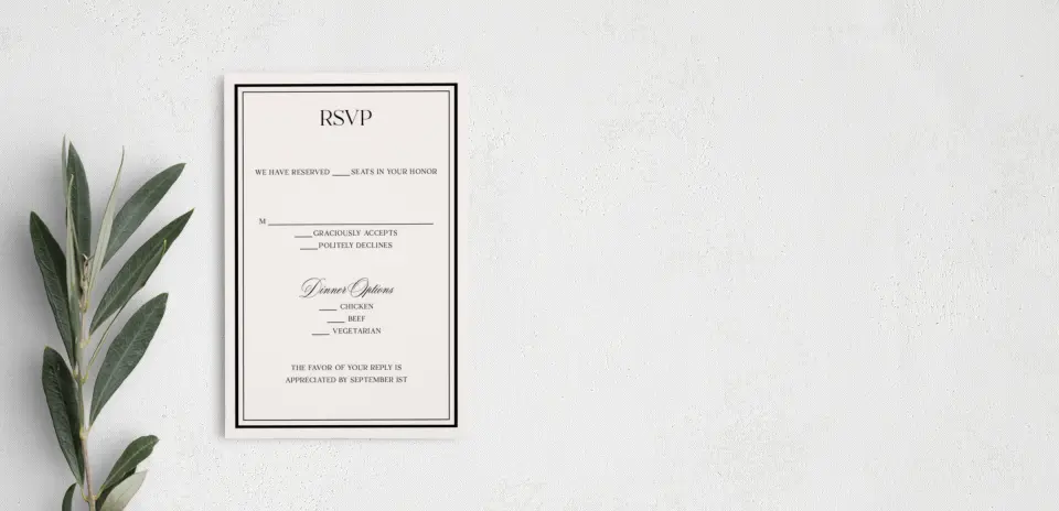 Step RSVP Postcards