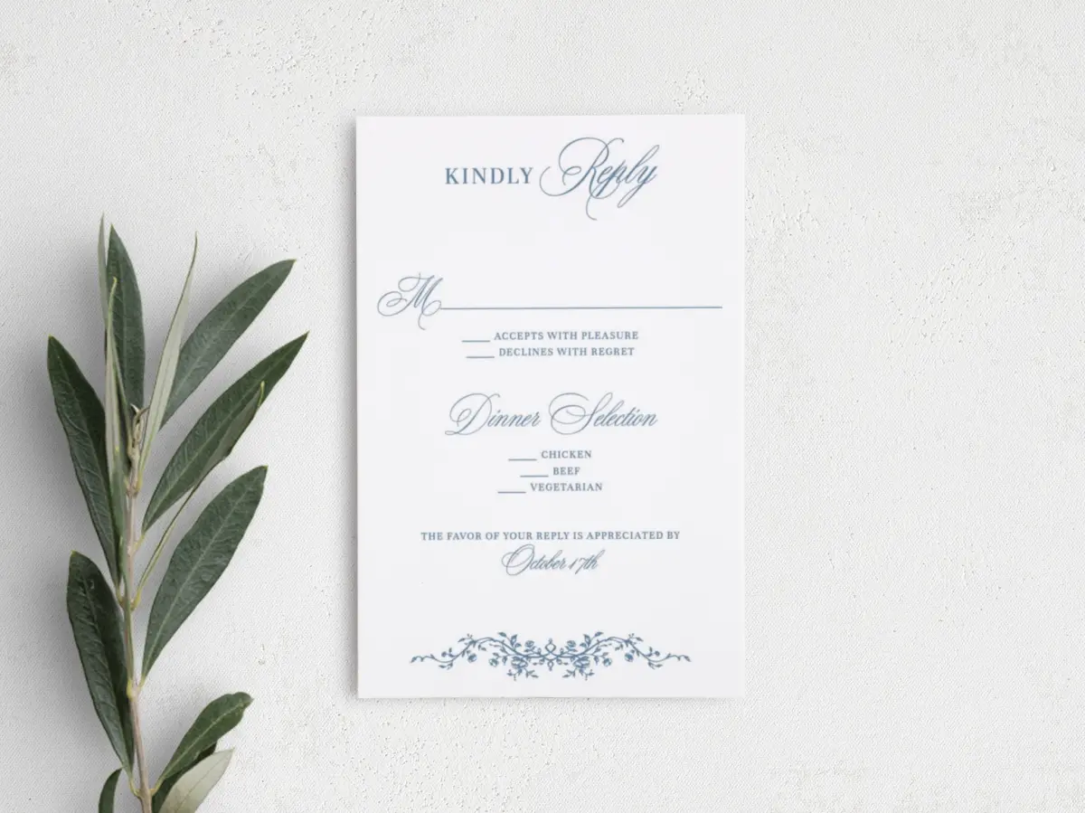 Step RSVP Postcards