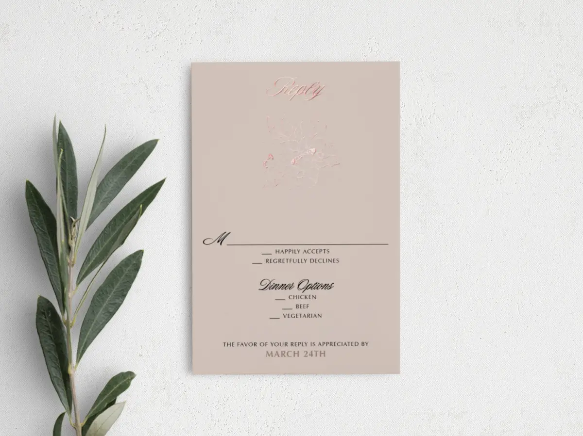 Step RSVP Postcards