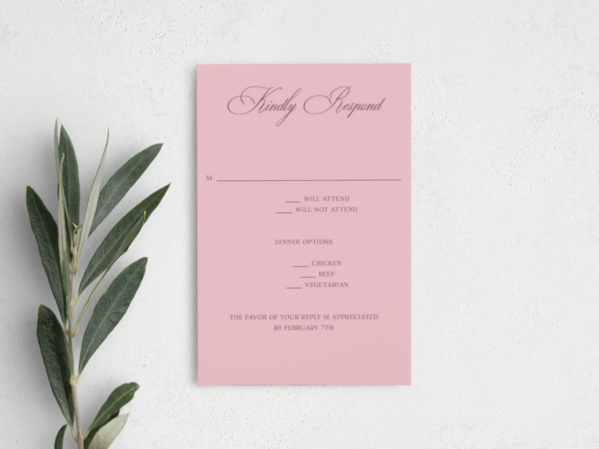 Step RSVP Postcards