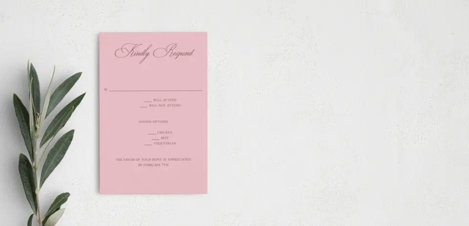 Step RSVP Postcards