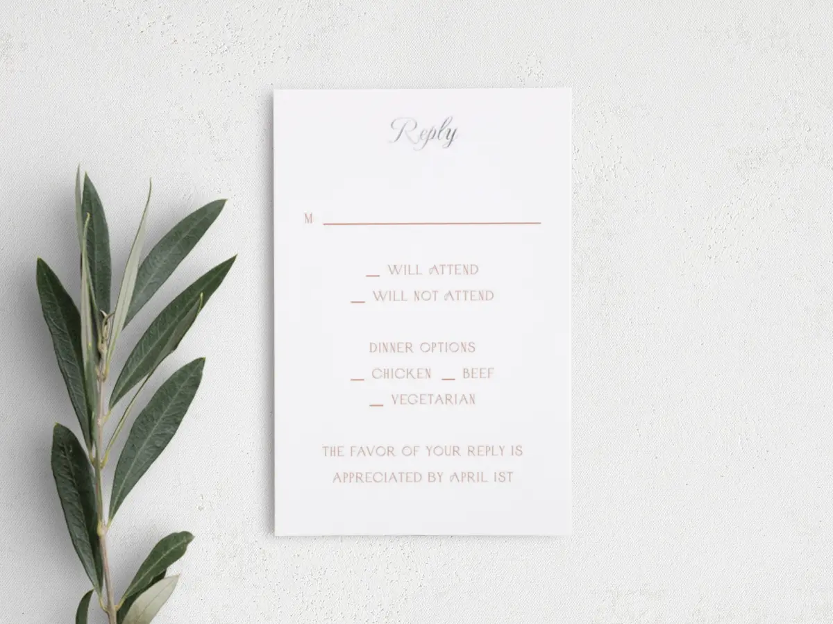 Step RSVP Postcards
