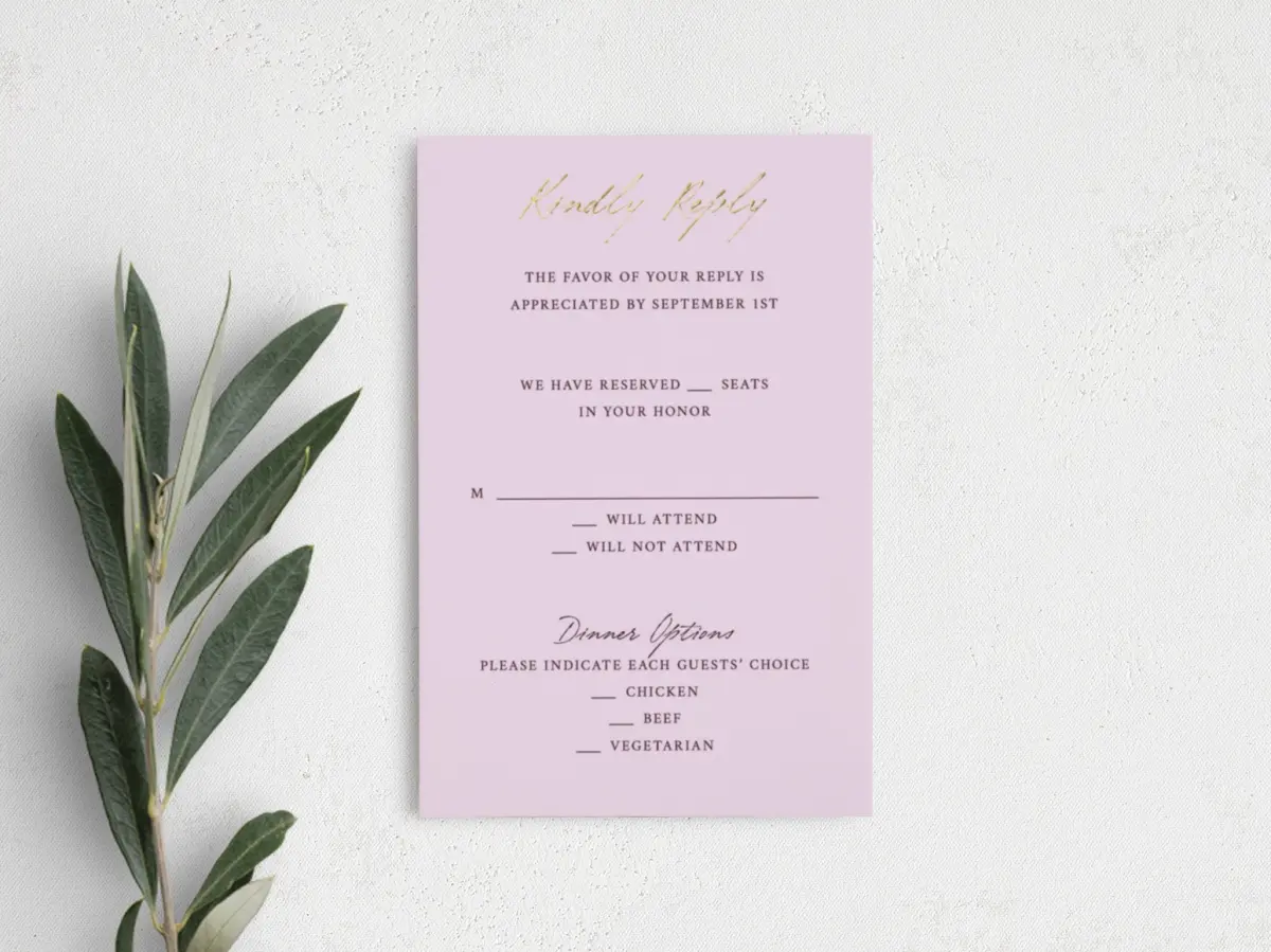 Step RSVP Postcards