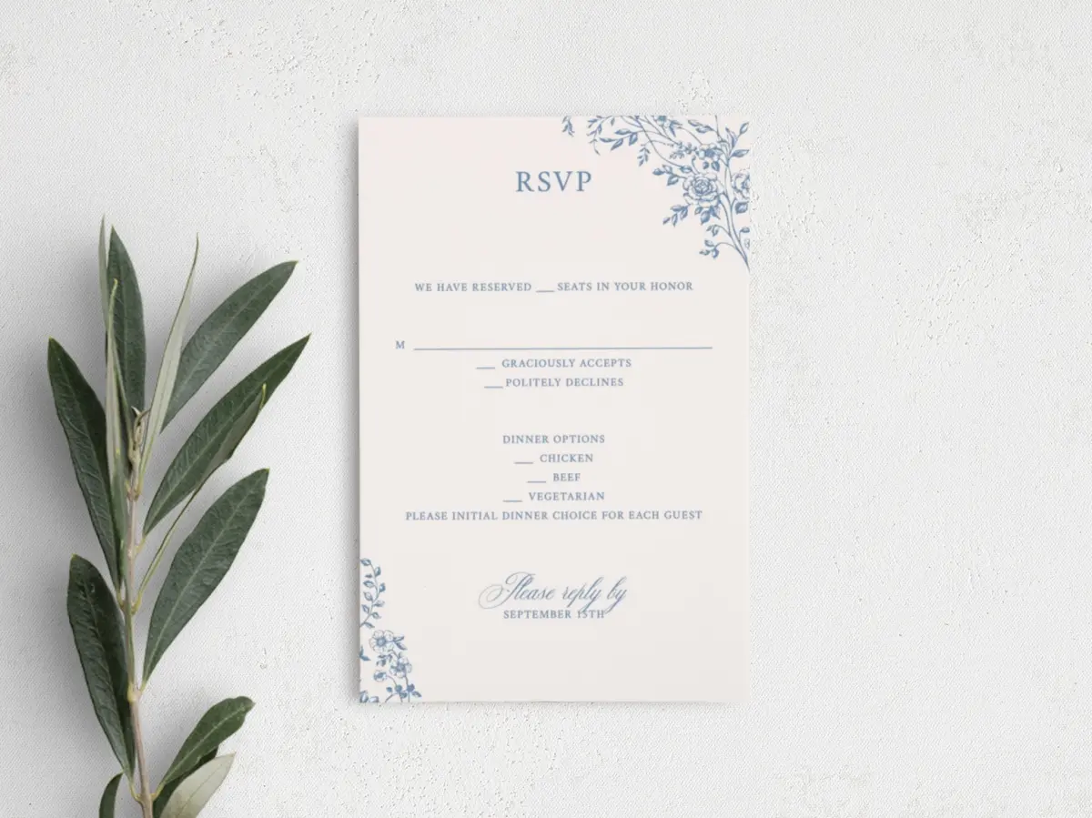 Step RSVP Postcards