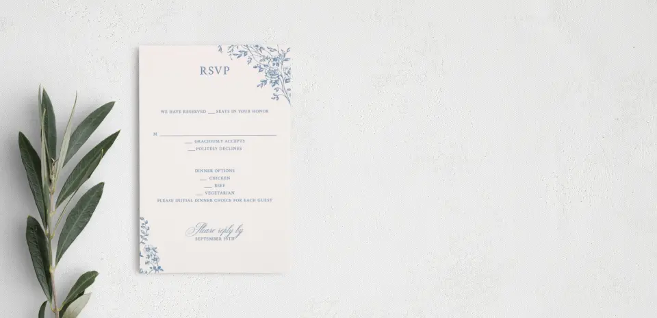 Step RSVP Postcards