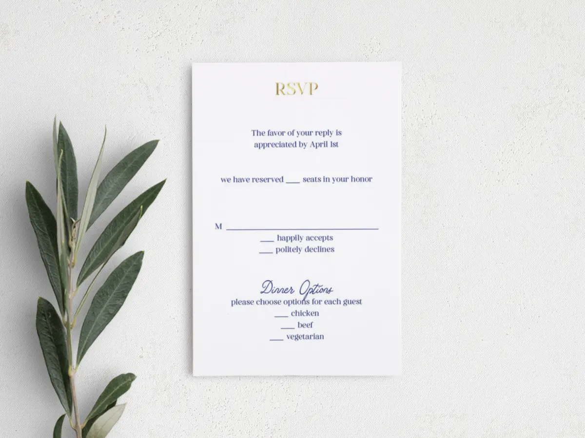 Step RSVP Postcards