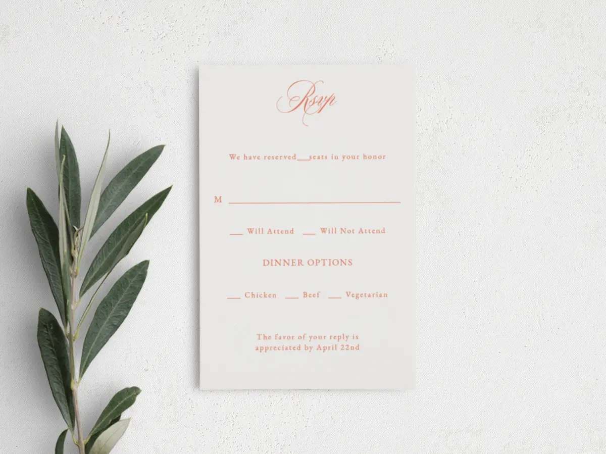 Step RSVP Postcards