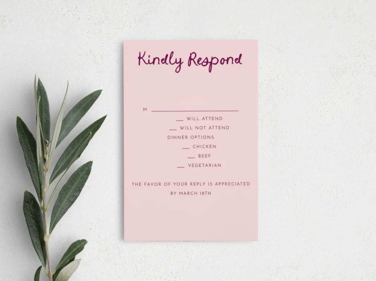 Step RSVP Postcards