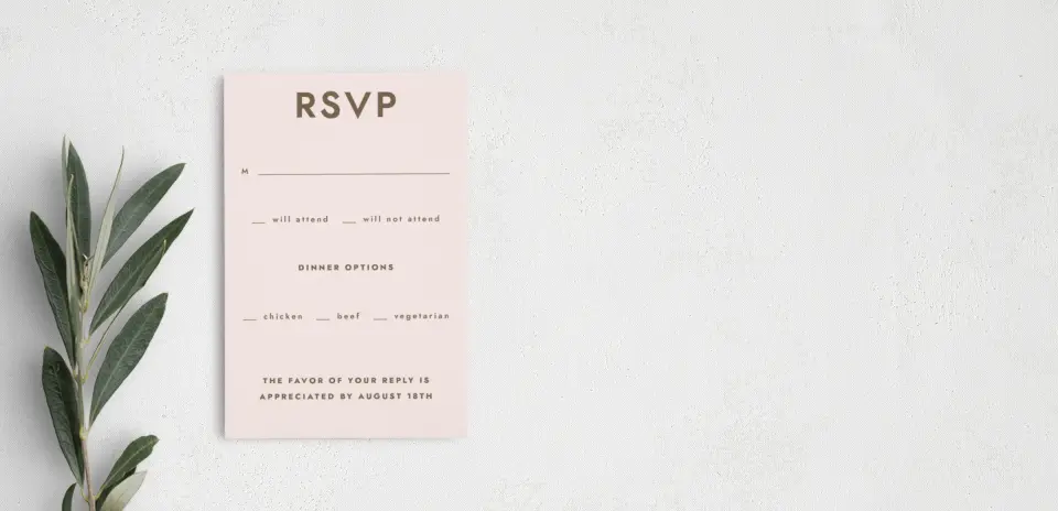 Step RSVP Postcards
