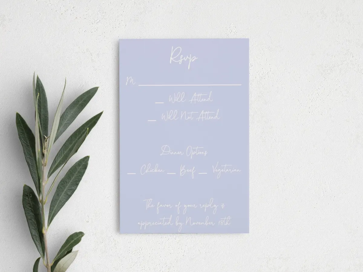Step RSVP Postcards