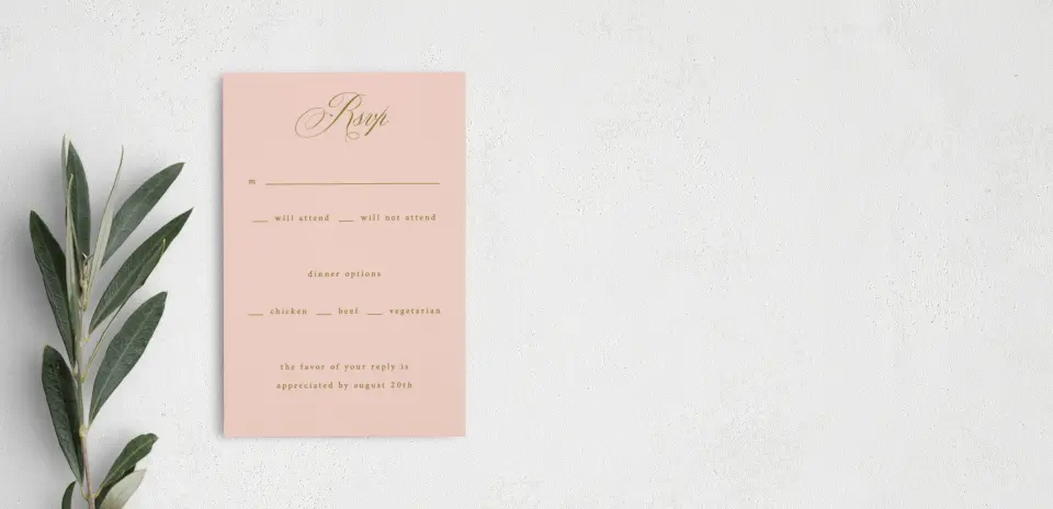 Step RSVP Postcards