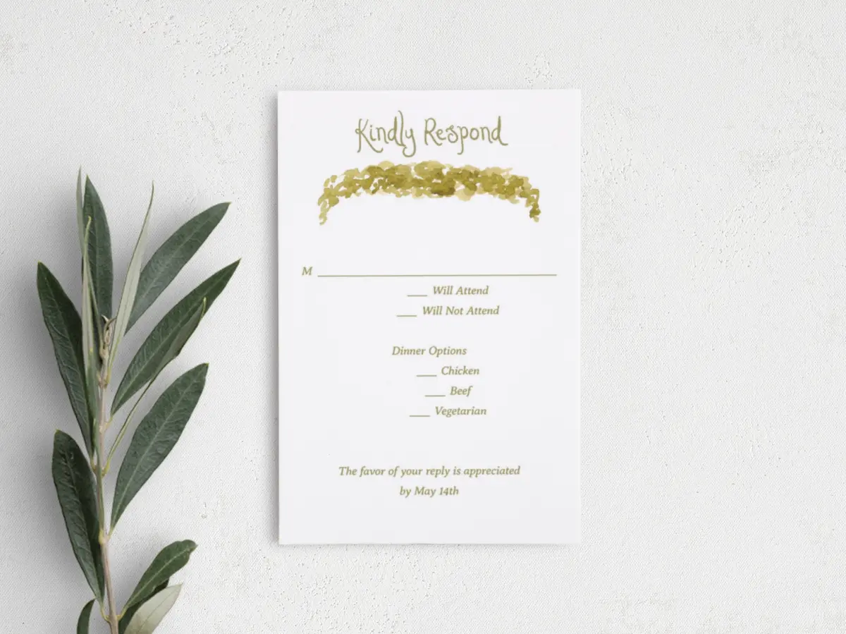 Step RSVP Postcards
